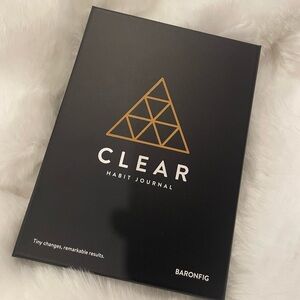 ‼️SOLD‼️ Baronfig Clear Habit Journal by James Clear